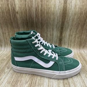 VANS Sk8-Hi Green High-Top Skate Sneakers Size 8.5 Men’s Size 10 Women’s